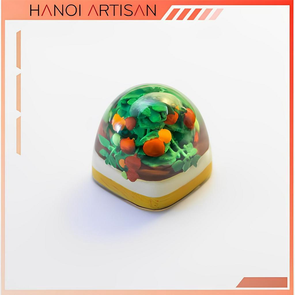 Keycap Artisan - Nút bàn phím cơ nông trại vui vẻ