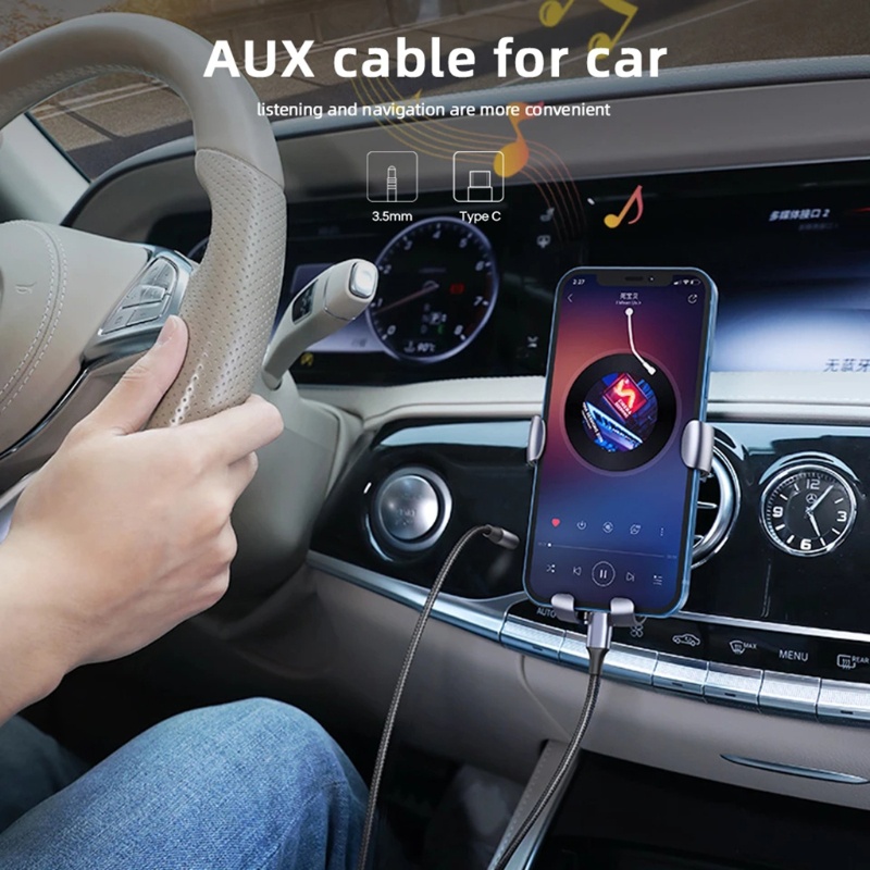 Dây cáp chuyển đổi âm thanh tai nghe 3.5mm 0.5M-1.5M / 1.6Ft-4.92Ft chất lượng cao