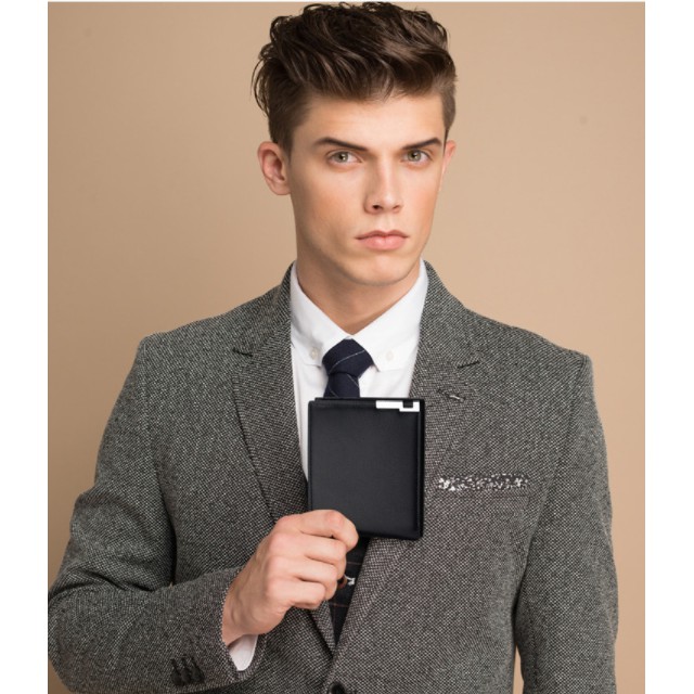 - Ví da nam Bóp nam da thời trang viền kim loại sang trọng đẹp tiện ích mà giá rẻ