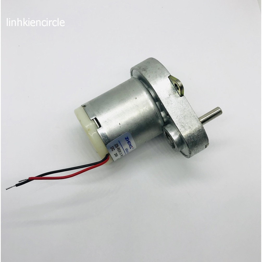 Motor giảm tốc cực mạnh 12V - 24V tốc độ 30 - 60 vòng có thể hoạt động liên tục - LK0226