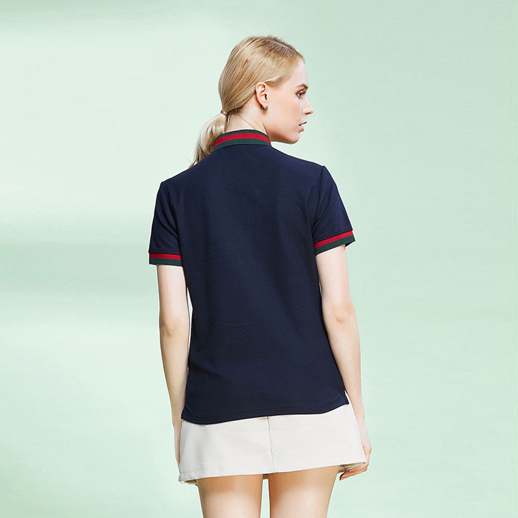 Áo polo tay ngắn cổ bẻ chất liệu 95% cotton màu sắc đơn giản thời trang cho nam | BigBuy360 - bigbuy360.vn