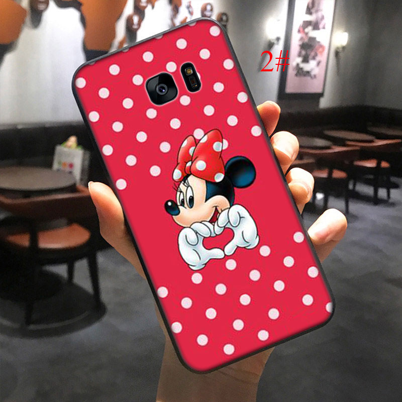 QD18 cute mickey minnie mouse Soft Silicone Case for Samsung J4 J6 Plus A2 Core J7 Duo J8 2018 S6 Edge | BigBuy360 - bigbuy360.vn