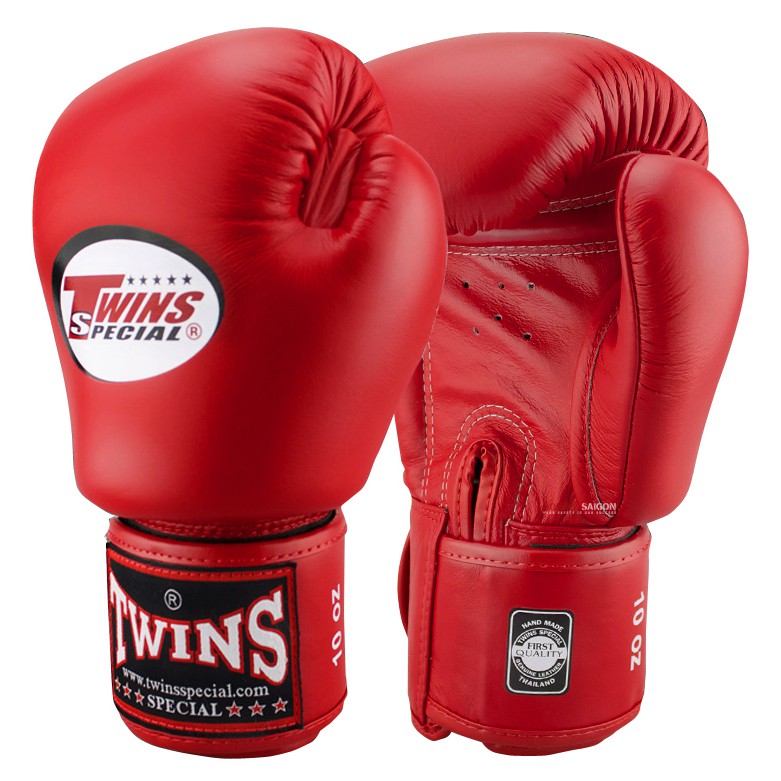 Găng tay Boxing Muay Thai Twins chính hãng Thái Lan ( Đỏ )