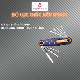 Bộ lục giác xếp Asaki AK-7980
