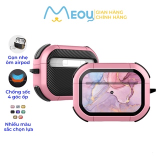 Case airpod pro Đá Cẩm Thạch Amazon cho airpods 1/2/3/Pro, ốp chống sock, chống xước và bảo vệ tai nghe