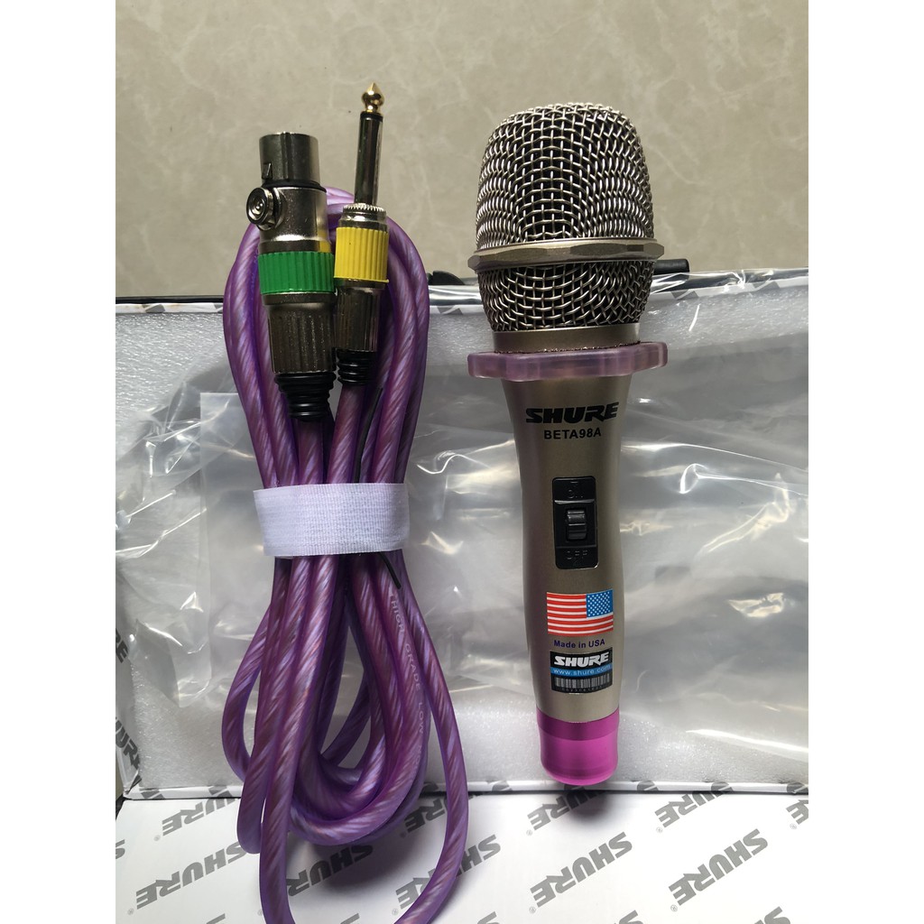 Micro dây Shure Beta 98A