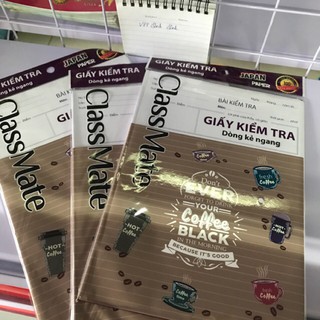 Giấy kiểm tra campus kẻ ngang (20 tờ đôi)