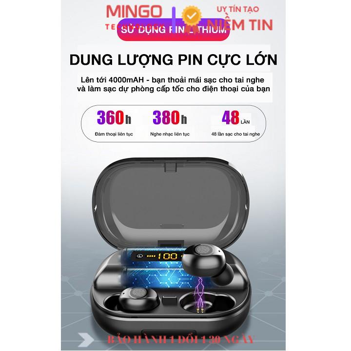 Amoi v12 - Tai nghe bluetooth - Kiêm sạc dự phòng 4000 mAh