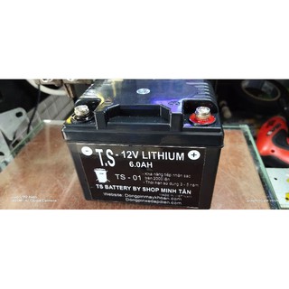 Bình accqui lithium xe máy 12v BH 3 Năm