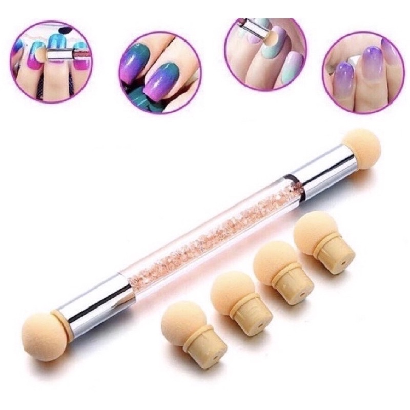 Mút dặm ombre, cây dặm móng ombre