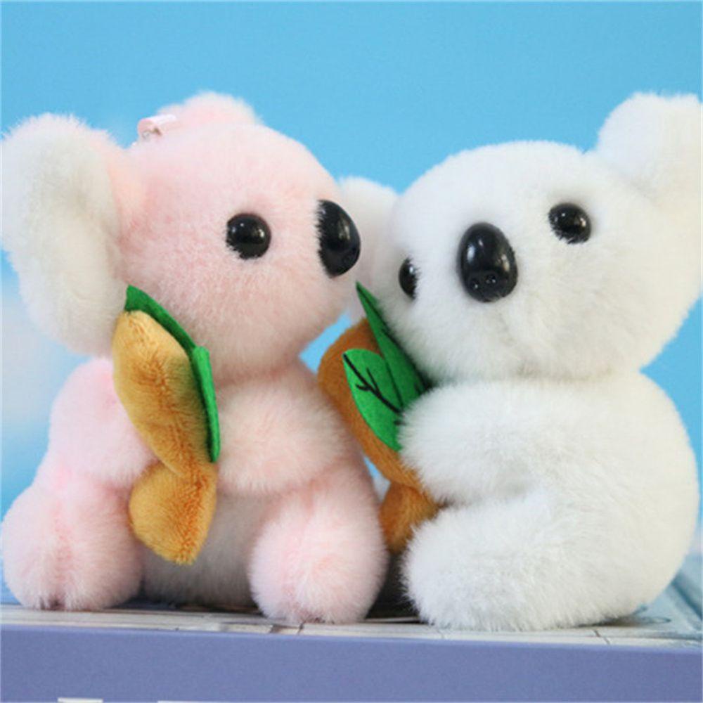 Móc Chìa Khóa Hình Gấu Koala Nhồi Bông Dễ Thương Dùng Làm Quà Tặng Cho Bé