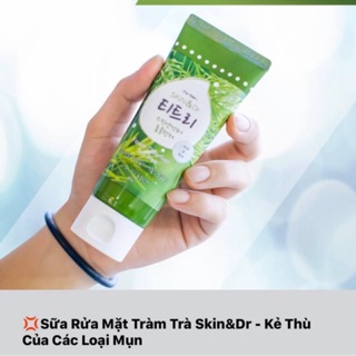 Sửa rửa mặt skin.dr tea tree