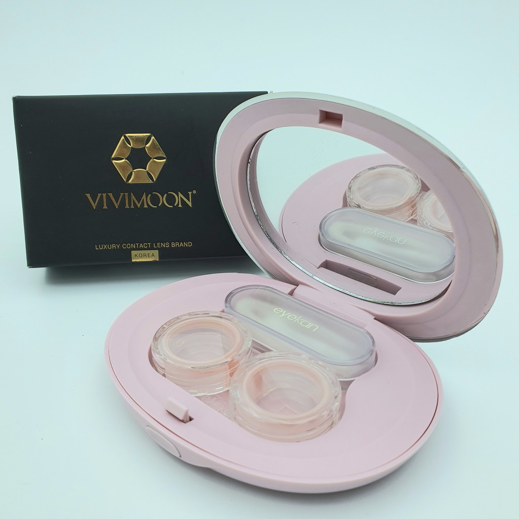 Khay đựng lens VIVIMOON hình bầu dục eyekan