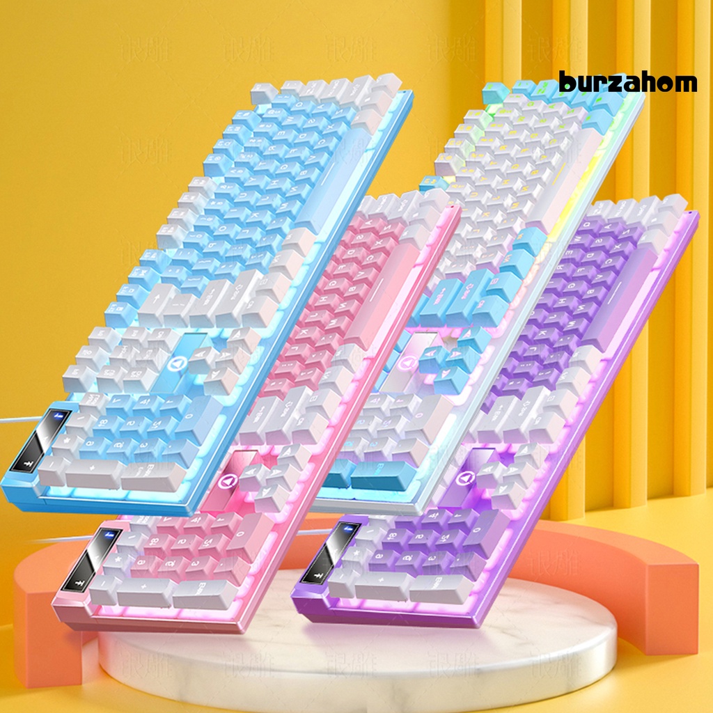 K500 Có Dây Đèn Nền Bàn Phím Cơ Khí Cảm Thấy Màu Sắc Phù Hợp Với 104 Phím Máy Tính E-thể thao Bàn Phím Chơi Game cho Máy Tính Để Bàn