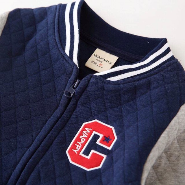 Áo nỉ trần trám bé trai