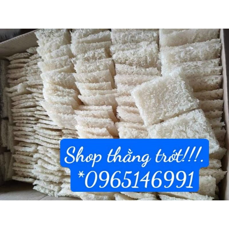 100kg phôi cơm cháy, cơm cháy chưa chiên, cơm cháy chà bông.v.v.4.k 1kg 55k