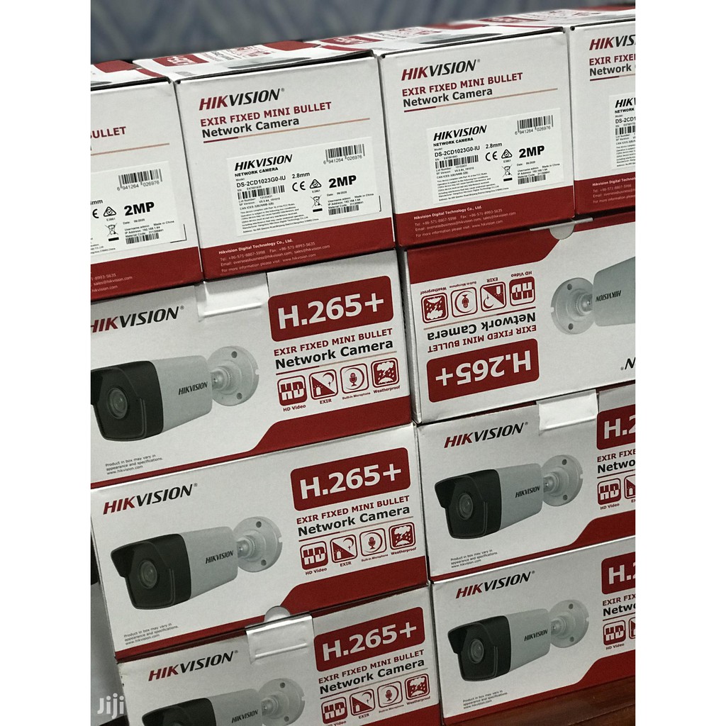 Camera IP hồng ngoại 2.0 Megapixel HIKVISION DS-2CD1023G0-IUF Camera tích hợp mic
