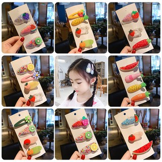 Kẹp tóc nữ dành cho người lớn, trẻ em hình hoa quả nices.vn