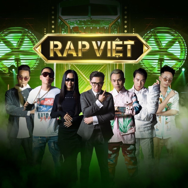 Sticker RAP Việt 30 cái ép lụa khác nhau /hình dán RAP việt
