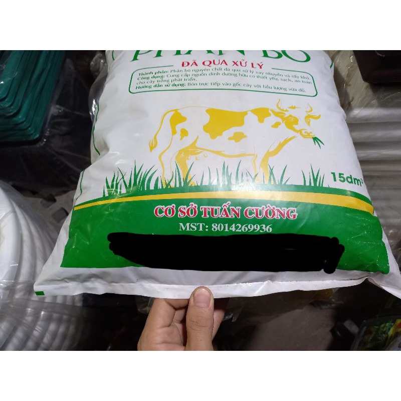Phân Bò Tuấn Cường Đã Qua Xử Lý