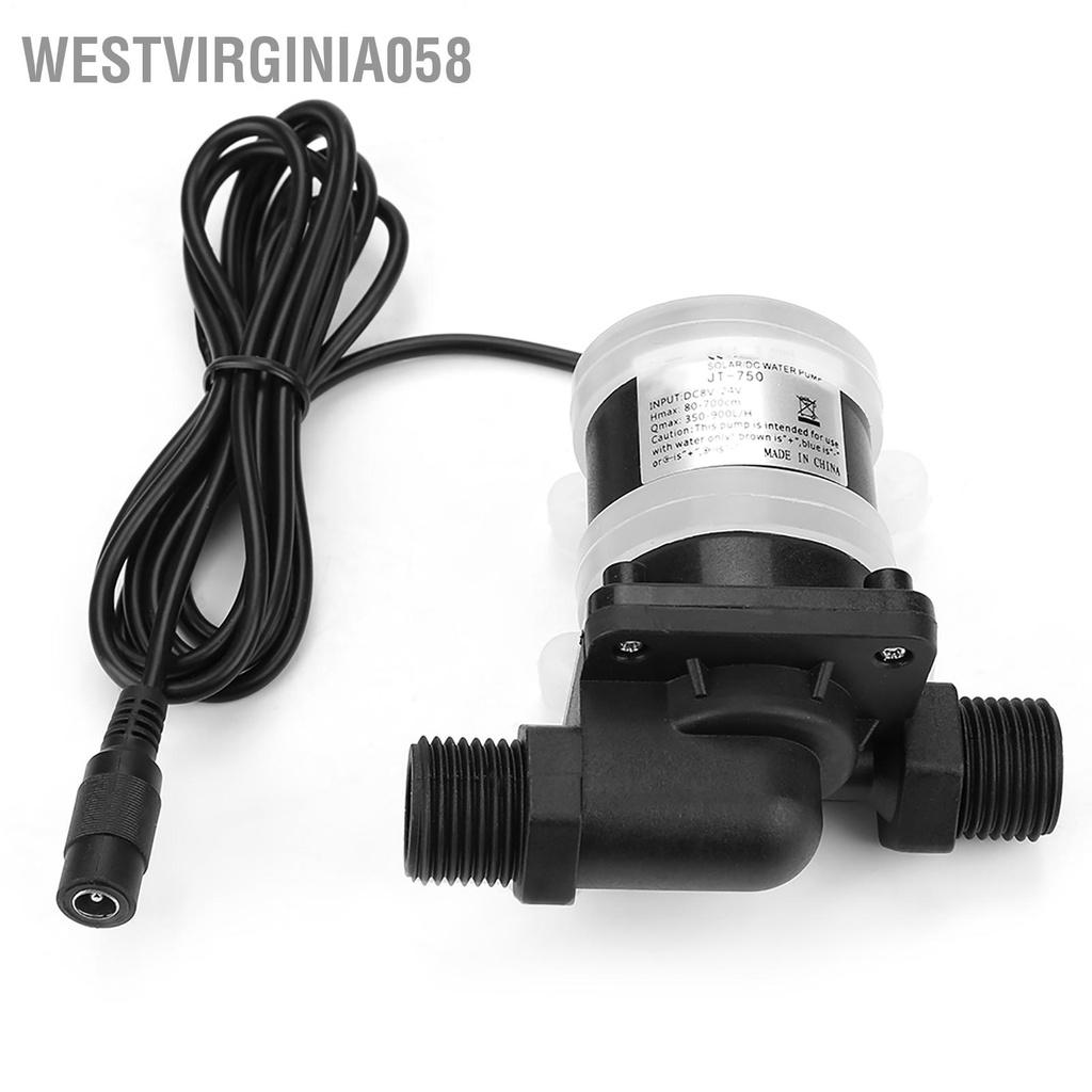 Có thể bán buôn Máy bơm nước không chổi than mini DC cho ao cá nhỏ 24V -40 ℃ ~ 100 Westvirginia058 Hàng giao ngay