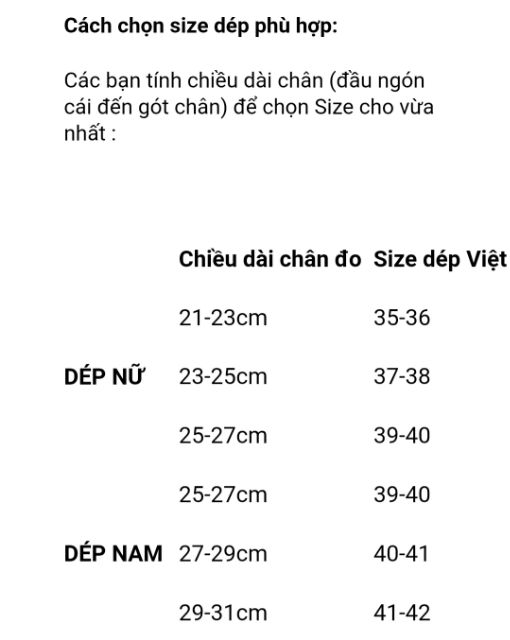 Dép xỏ ngón Thái Lan chính hãng