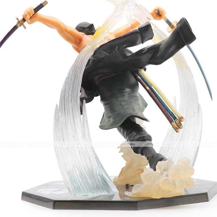 Mô hình Figure Zoro battle One piece 2 khuôn mặt biểu cảm cực đẹp