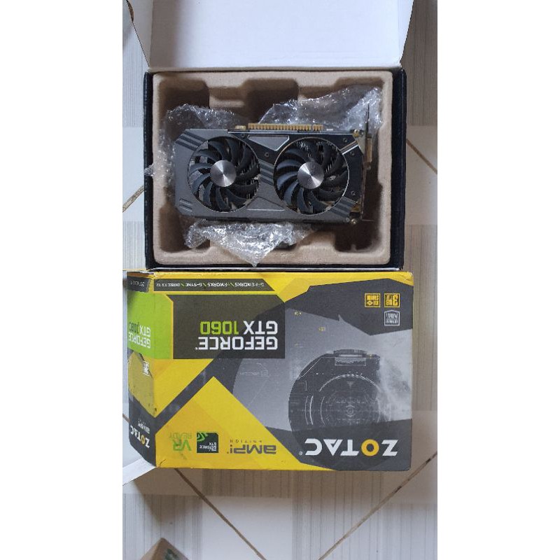 vga zotac gtx 1060 3gb nguyên tem void full box