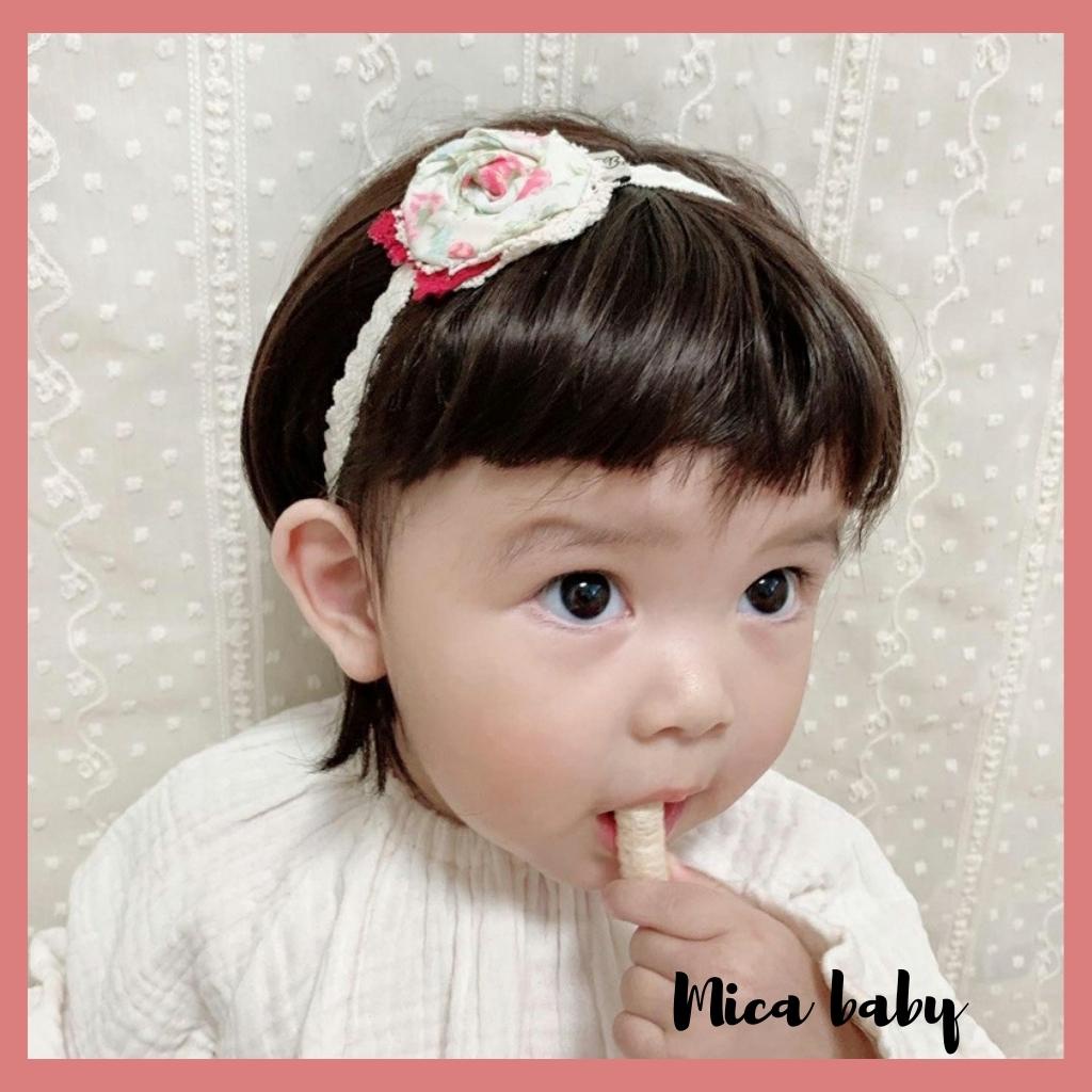 Bộ tóc giả đội đầu dễ thương cho bé gái TG01 Mica Baby