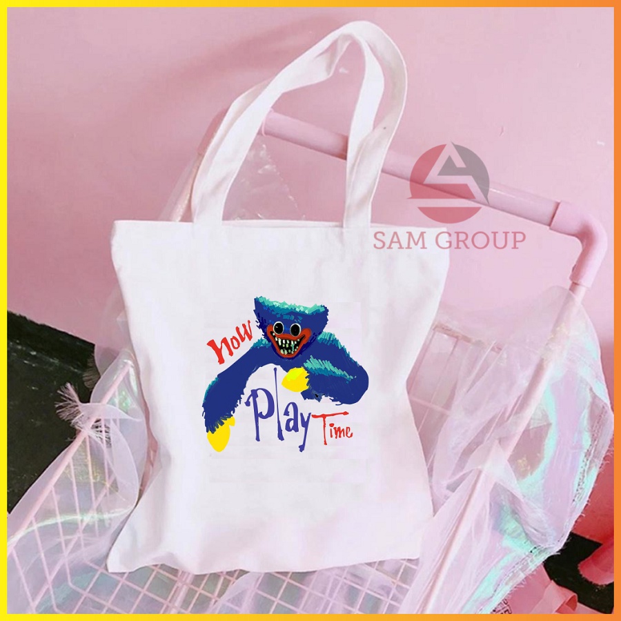 Túi Tote in hình Poppy Playtime  cực hot nhiều mẫu khác nhau