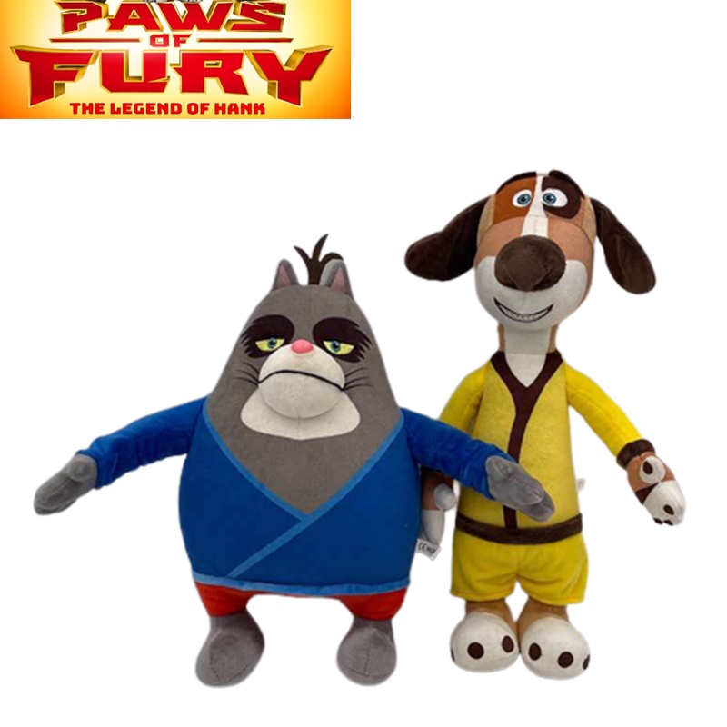 Thú Nhồi Bông Hình Nhân Vật Hank Jimbo Paws of Fury Đáng Yêu