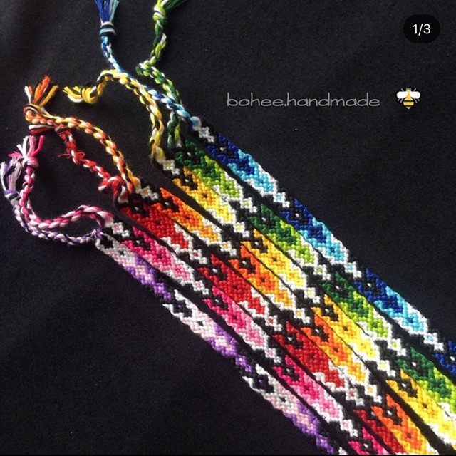 Vòng ombre đủ màu bản nhỏ