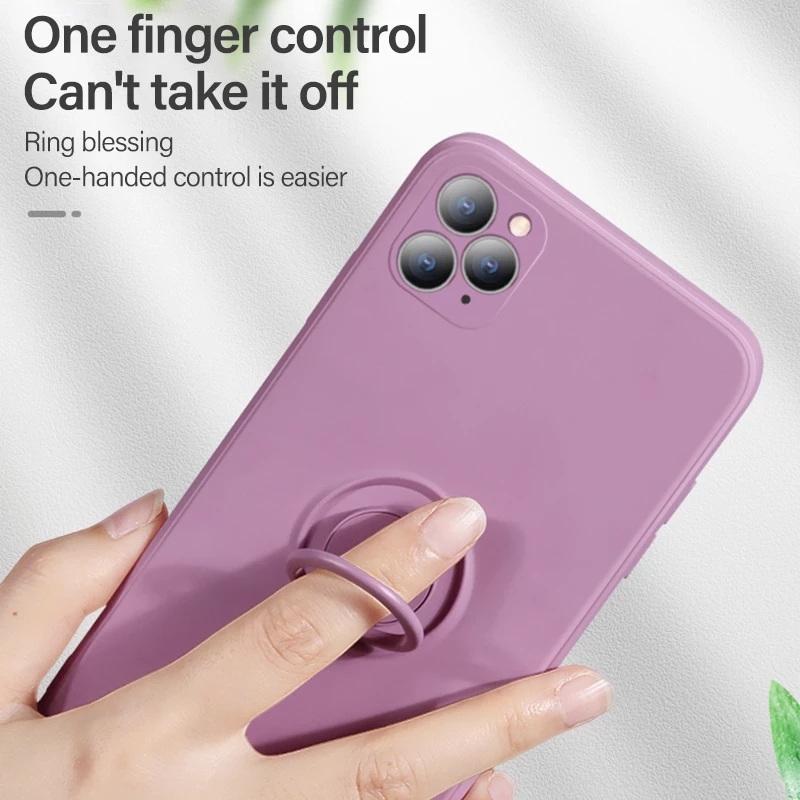 Ốp điện thoại có nhẫn đỡ từ tính cho IPHONE 13 12 PRO MAX MINI 11 11 PRO 11 PRO MAX XS XR XS MAX X 8 8 PLUS 7 7 PLUS