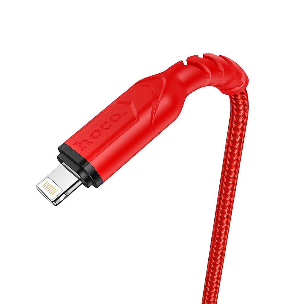 Cáp sạc nhanh Hoco X59 sạc nhanh 2.4A, đầu sạc chống gẫy gập bảo hành 12 tháng