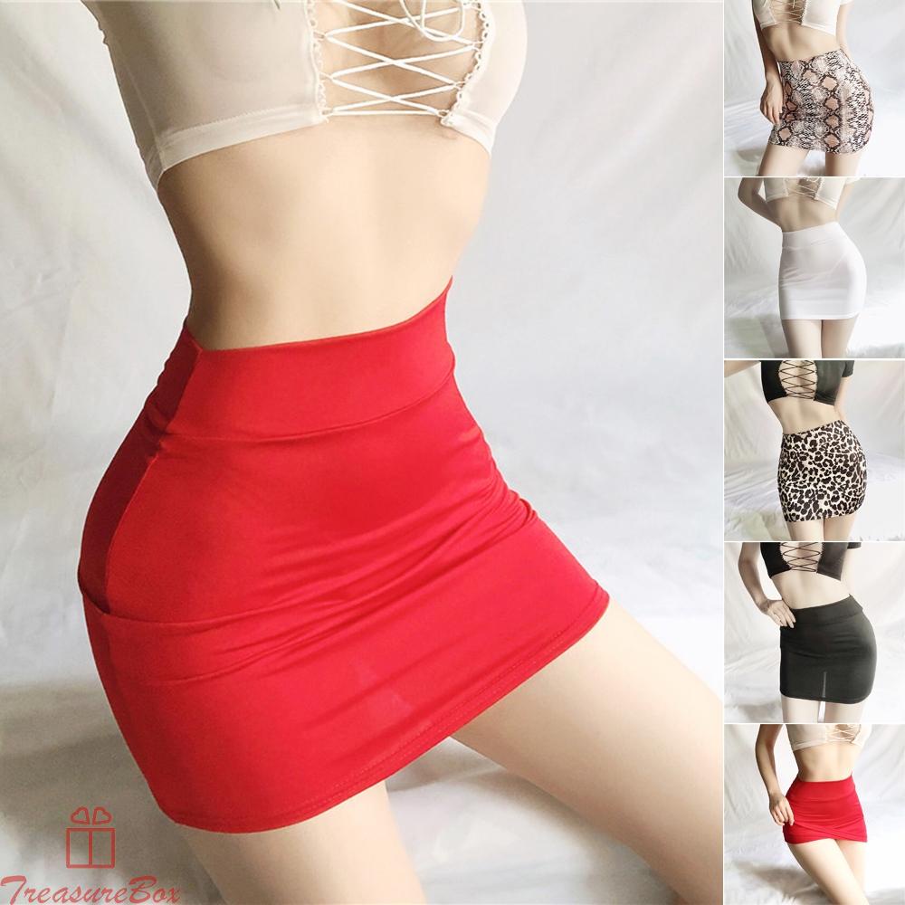 Mini Skirt Bodycon Party Polyester Sexy Short Stretch Mesh Summer Nghtwear