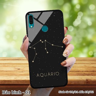 Ốp kính 3D Huawei Nova 3i in cung hoàng đạo
