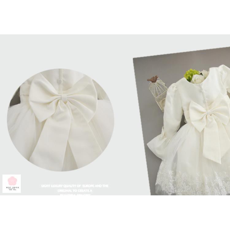 Đầm dự tiệc công chúa ☑️ váy trắng công chúa cho bé ☑️ đầm dự tiệc cưới de thuong ☑️ áo mặc tết 2020