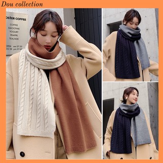 [Nowship2h] Khăn Quàng Cổ Len (Khăn Cashmere Len) Cao Cấp Giữ Ấm Mùa Đông - 35x190cm - PJN.ARC - Mã LN005