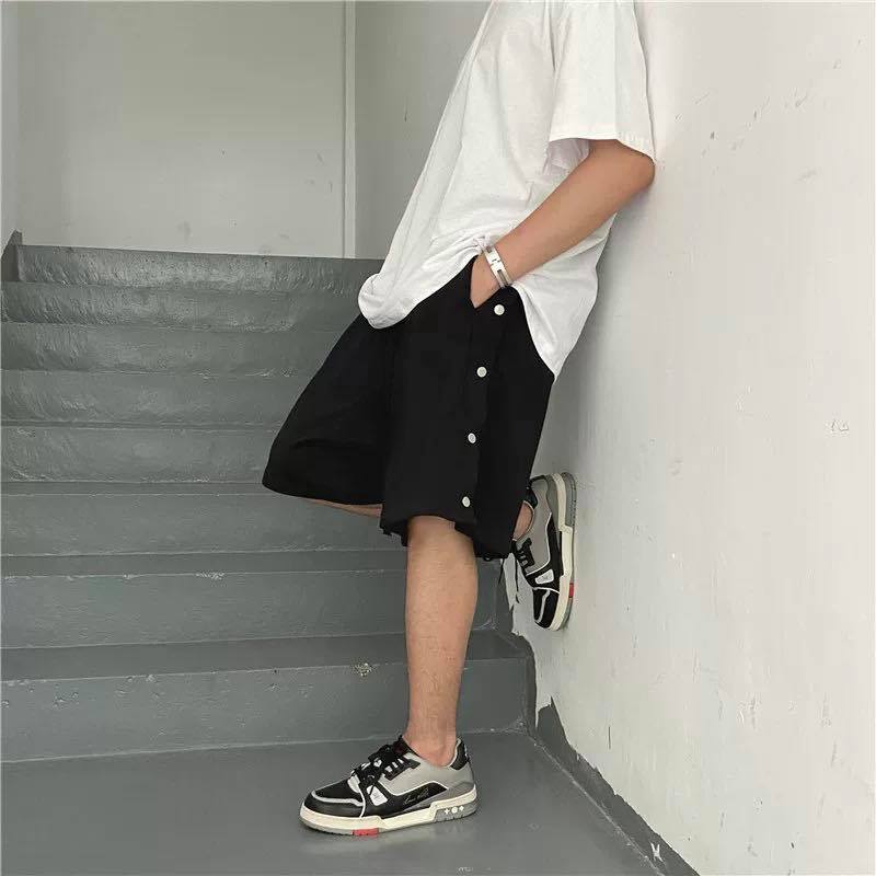 [Mã SKAMA06 giảm 8% TỐI ĐA 50K đơn250K] Quần short Metal Buttons, Quần short khuy bấm unisex, Jack Lane
