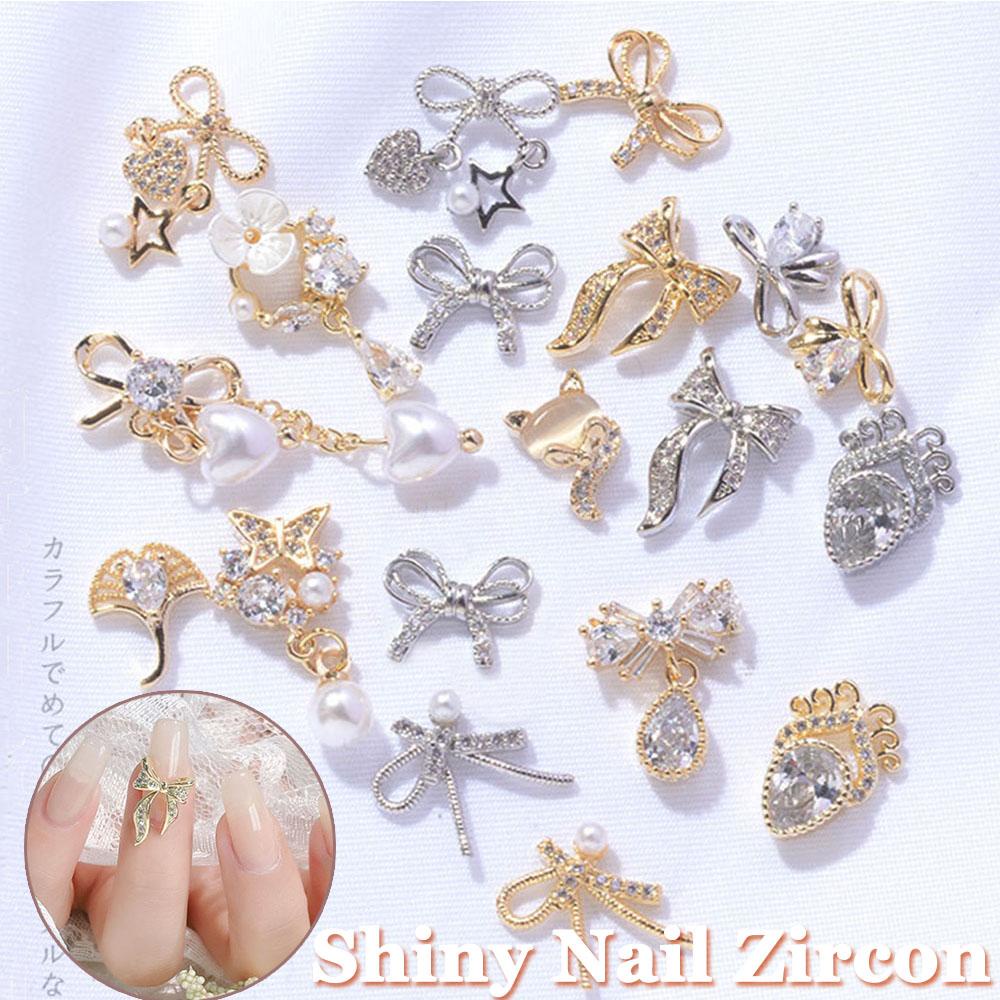 Phụ Kiện Nơ 3D Đính Trang Trí Móng Tay DIY|Phụ Kiện Đính Trang Trí Móng Tay Nghệ Thuật