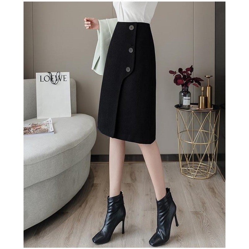 Chân váy chữ A có cúc C89 | BigBuy360 - bigbuy360.vn