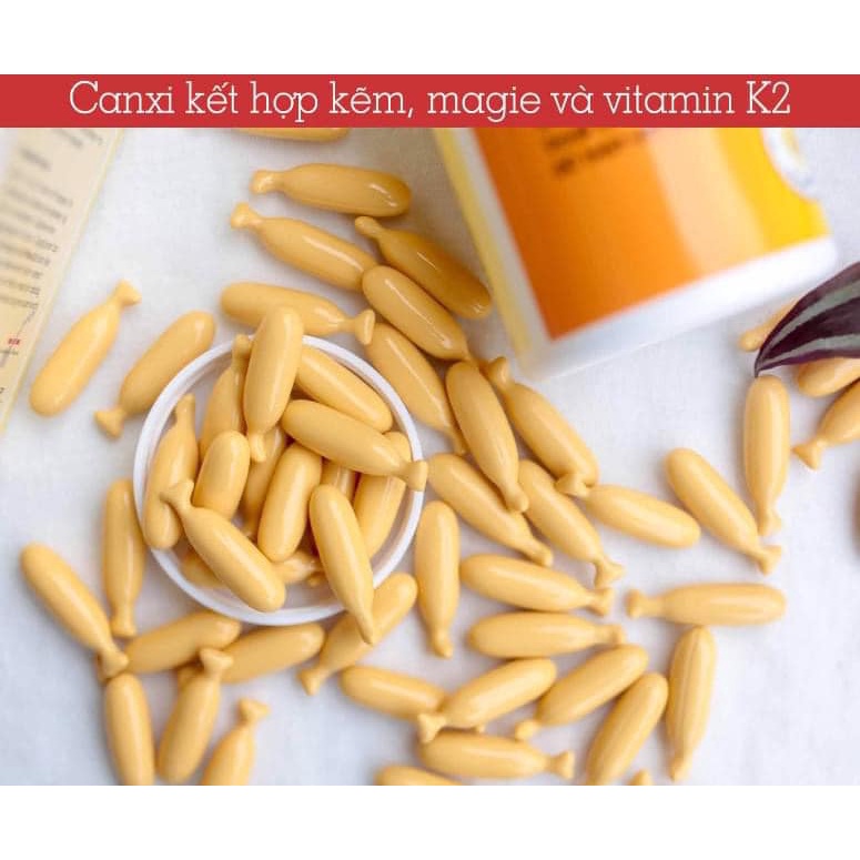 Canxi sữa K2 + MK 7 Lifeline Care Nauy hộp 60 viên