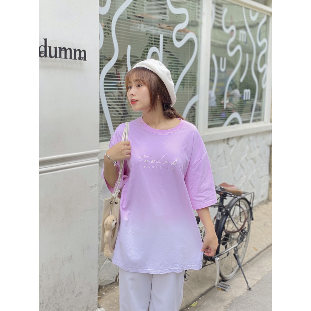 Áo thun Teelab Half Dye Basicism TS080