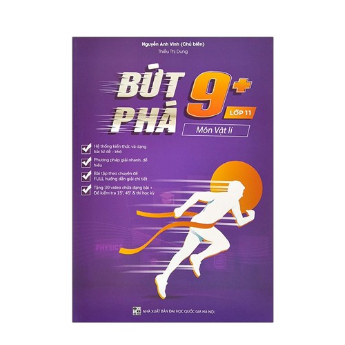 [Mã LIFEMALL995 giảm 10% đơn 99K] Sách - Bứt phá 9+ môn Vật lí lớp 11