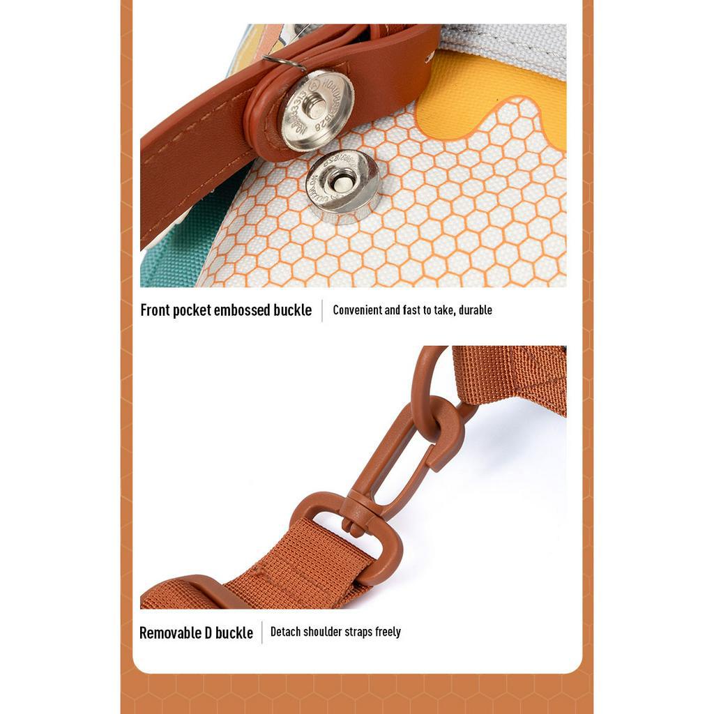 Mr. ace Homme Túi Xách Đeo Vai ĐựngThoại Họa Tiết Chú Ong Dễ Thương Cho Nữ Túi đeo chéo