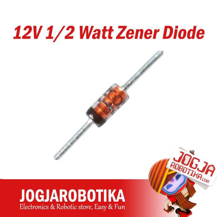 Diode 12v 0.5 Watt Zener Diode