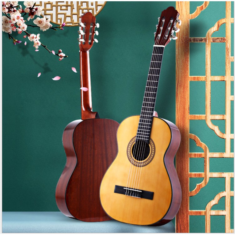 Đàn Guitar acoustic biểu diễn âm vang trầm ấm ngân lâu không cong cần TONIC -SD005