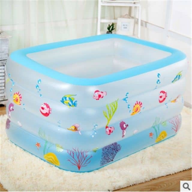 Bể bơi 4 tầng 1m4 thành cao 70 cm