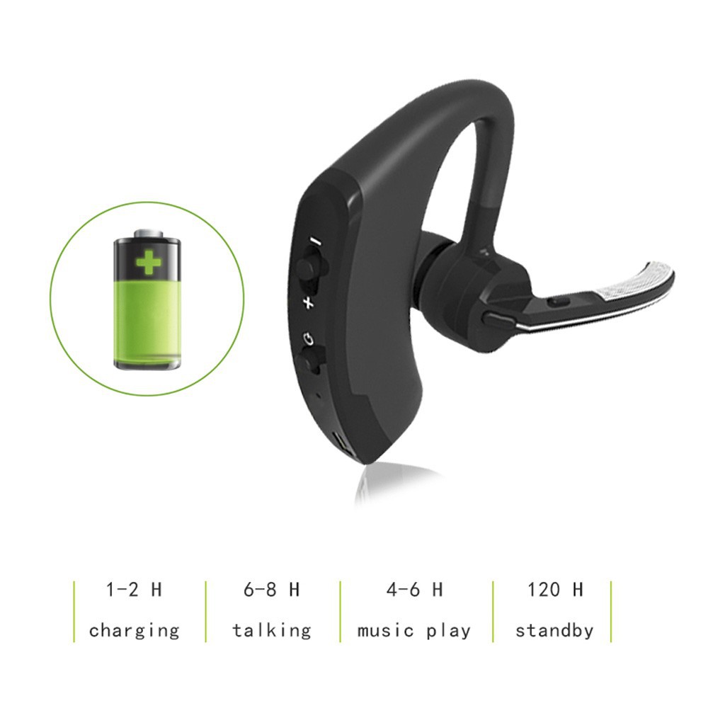 Tai nghe không dây V8 kết nối Bluetooth âm thanh Stereo với Micro | BigBuy360 - bigbuy360.vn