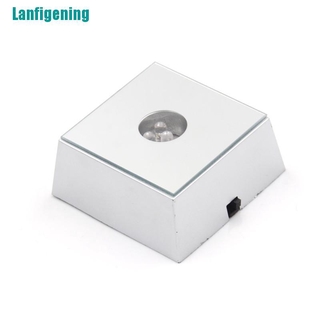 Giá đỡ trưng bày tượng pha lê 3 đèn led độc đáo